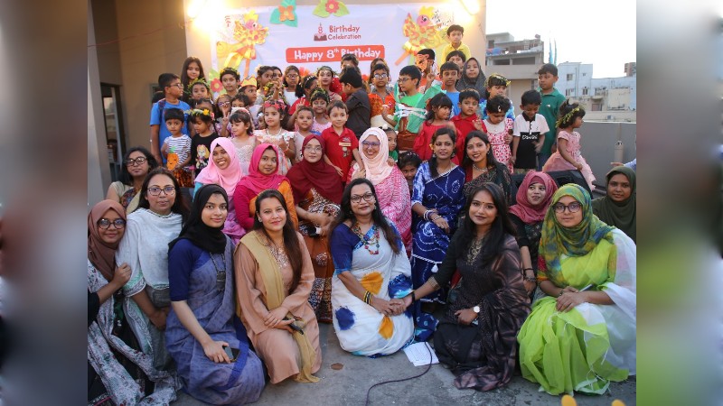 রাজধানীতে কিডস টাইমের অষ্টম বর্ষপূর্তি উদযাপন