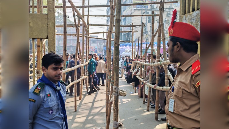 জবিতে অনুষ্ঠিত রাবির ‘সি’ ইউনিটের ভর্তি পরীক্ষা, প্রতি আসনে লড়বে ৮২ জন