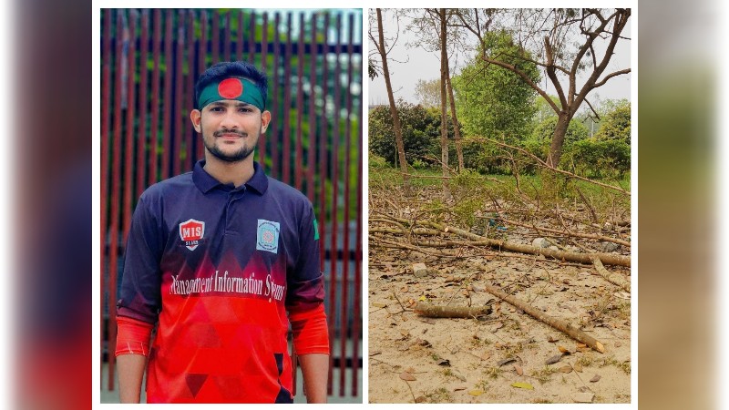 বেরোবিতে গাছ কাটার টেন্ডার: তদবিরের অভিযোগে শিবির প্যানেল প্রার্থীকে ঘিরে বিতর্ক