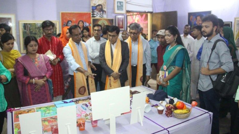 নজরুল বিশ্ববিদ্যালয়ে চারুকলা অনুষদের বার্ষিক শিল্পকর্ম প্রদর্শনী অনুষ্ঠিত