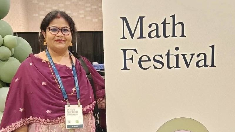 গণিতের আন্তর্জাতিক আসরে ববি শিক্ষক ড. হেনা রানী 