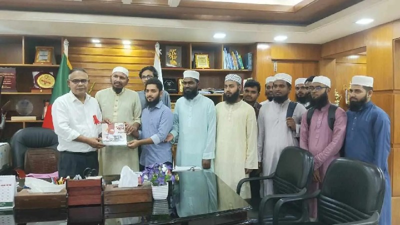 তিন দাবিতে ইবি উপাচার্যের সঙ্গে ইসলামী ছাত্র আন্দোলনের সৌজন্য সাক্ষাৎ