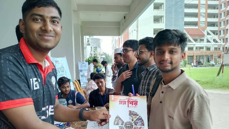 যবিপ্রবিতে ভর্তিচ্ছু শিক্ষার্থীদের পাশে ‘উন্নত মমশির’ ক্লাব