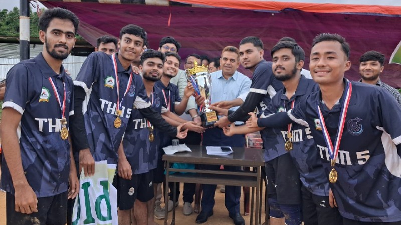 রাবিপ্রবির আন্তঃব্যাচ ফুটবল টুর্নামেন্টে চ্যাম্পিয়ন ৫ম ব্যাচ