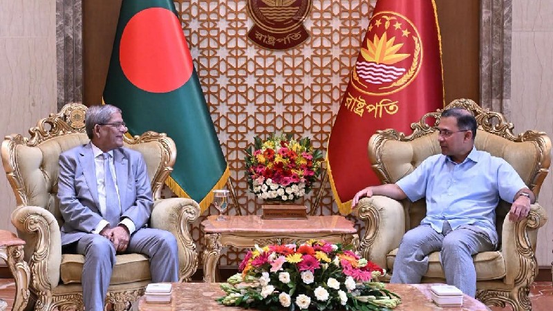 বঙ্গভবনে রাষ্ট্রপতির সঙ্গে প্রধানমন্ত্রীর সৌজন্য সাক্ষাৎ